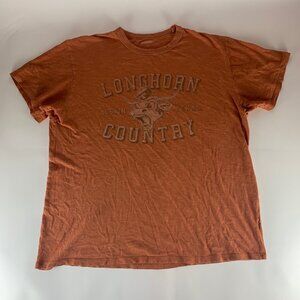 Texas Longhorns NCAA Orange Banner 47 Short Sleeve Crewneck Shirt Mens XL